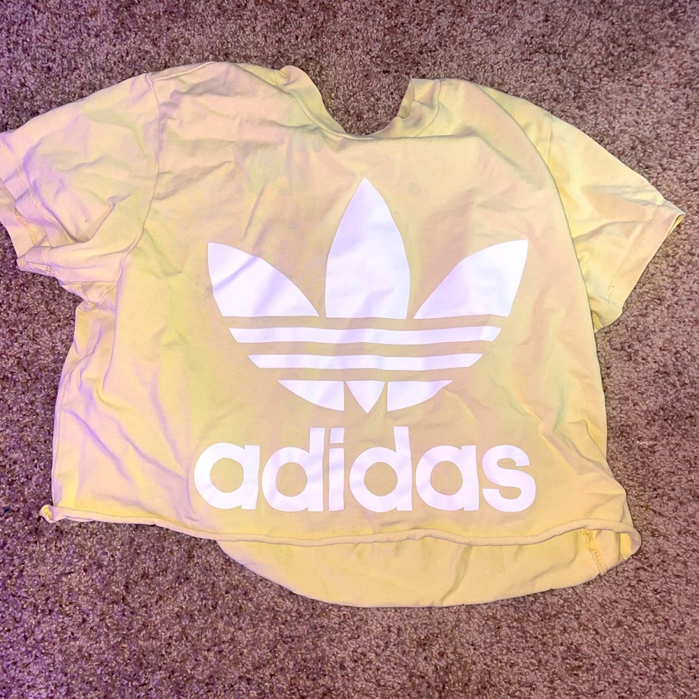 Cropped Adidas shirt